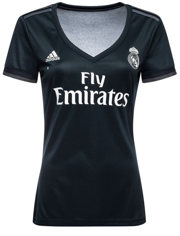 Camisa feminina oficial Adidas Real Madrid 2018 2019 II
